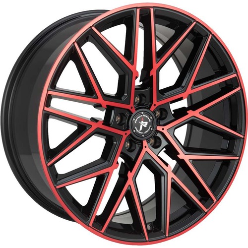 Impact 602 Gloss Black W/ Red Machined Face Photo