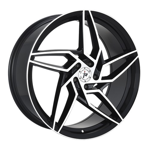 Impact 605 Gloss Black Machined