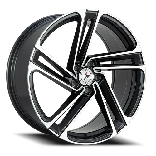 Impact 610 Gloss Black Machined Photo