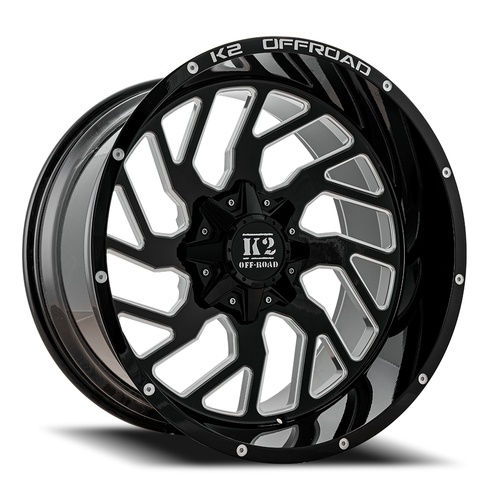 K2 Shockwave K12 Gloss Black Milled Photo