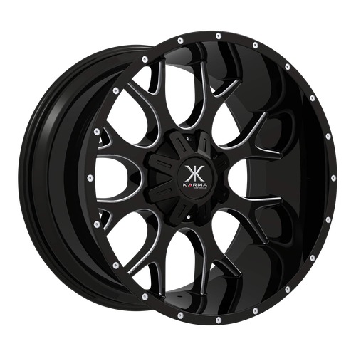 Karma K31 Black Milled - Part Number K31-221255-44BML Karma K31 Black Milled Photo