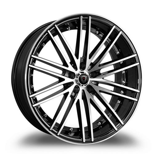 Marquee Wheels M3246 Black Machined Photo