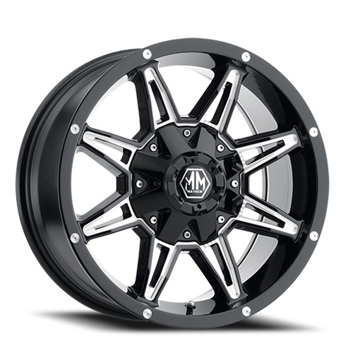 Mayhem Rampage Gloss Black Milled