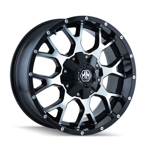 Mayhem Warrior 8015 Black W/ Machined Face Photo