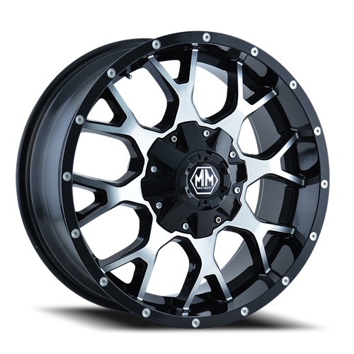Mayhem Warrior 8015 Black W/ Machined Face Photo
