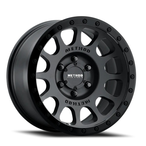 Method Race Mr305 Nv Matte Black W/ Gloss Black Lip