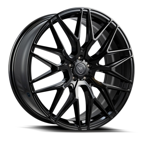 NV Wheels Nv1 Black - Part Number NV12295120+30BLACK NV Wheels Nv1 Black Photo