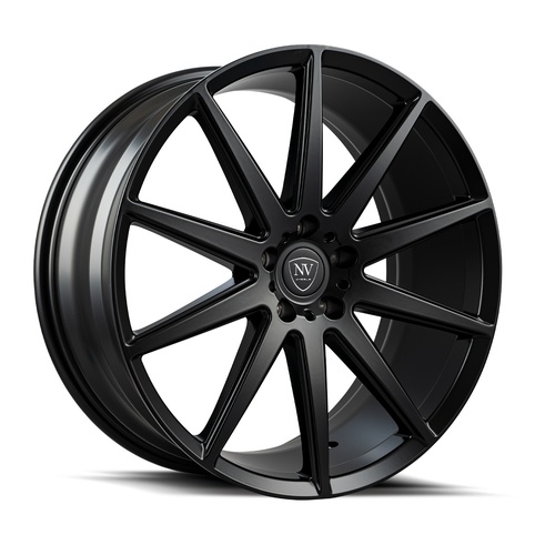 NV Wheels Nvx Matte Black - Part Number NVX2410BLANK+20MATTEBLACK NV Wheels Nvx Matte Black Photo