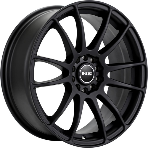 NS Wheels NS1204 Matte Black
