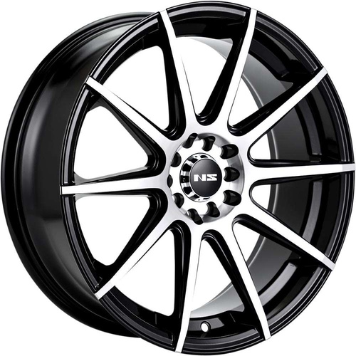 NS Wheels NS1501 Gloss Black Machined
