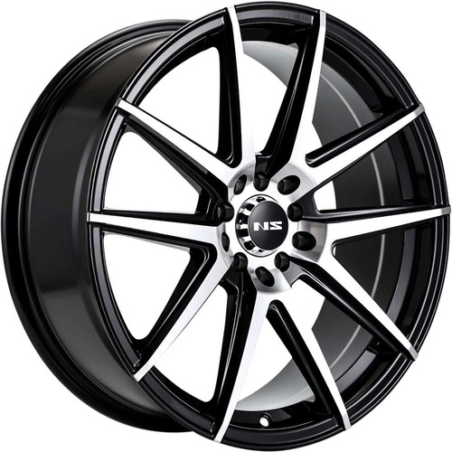 NS Wheels NS1503 Gloss Black Machined