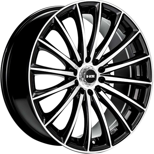 NS Wheels NS1801 Gloss Black Machined