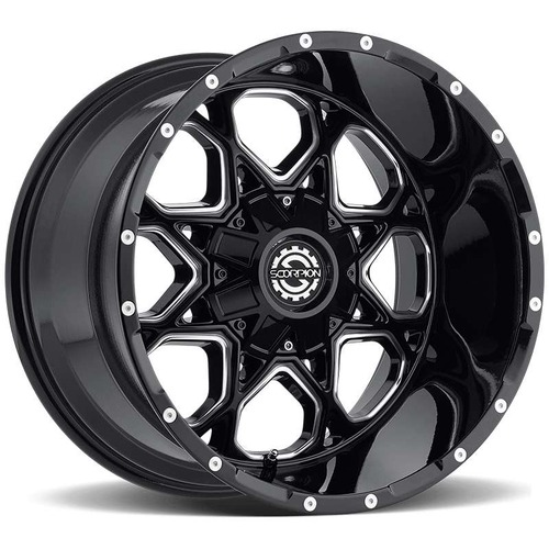 Scorpion SC-10 Black Machined Photo