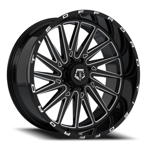 TIS Offroad 547Bm Gloss Black W/ Milled Accents