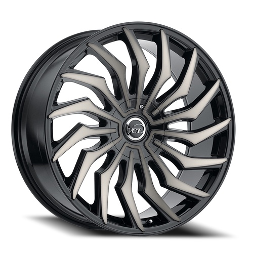 VCT Chopper Black Machined W/ Dark Tint Photo