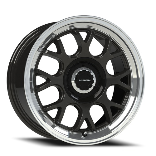 Vision Offroad Alpine 478 Gloss Black Brushed Lip Photo