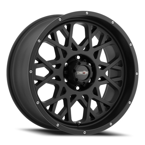 Vision Offroad Rocker 412 Satin Black Photo