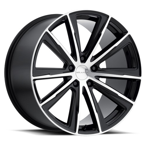 Vision Off-Road Splinter 471V Gloss Black Machined Face - Part Number 471V2961GBMF38 Vision Off-Road Splinter 471V Gloss Black Machined Face Photo