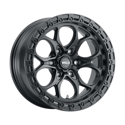 Weld Off-Road Ledge 6 Satin Black w/ Satin Black Ring