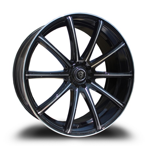 White Diamond W3195 Black Machined Photo