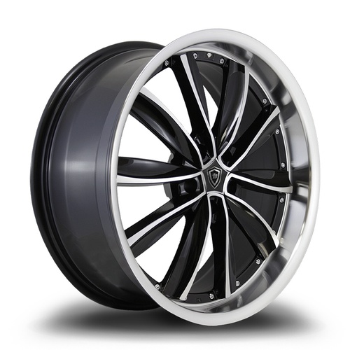 White Diamond W981 Black Machined - Part Number 9812085511435BP White Diamond W981 Black Machined Photo