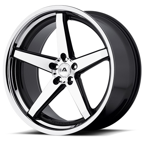 Adventus AVS-2 Gloss Black Machined W/ SS Lip Photo