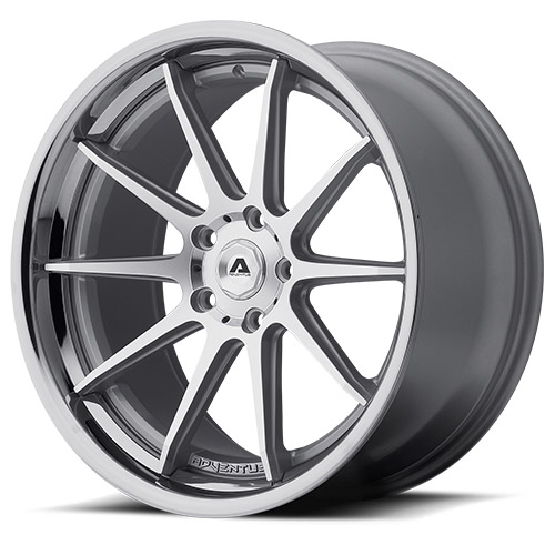 Adventus AVS-4 Silver Machined W/ SS Lip Photo