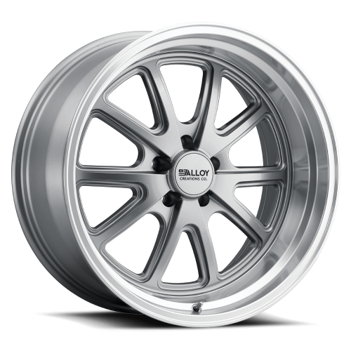 Alloy Creations Ac515 Gray Machined Lip