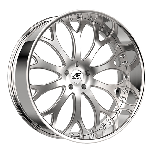 Amani Street Tango Brushed With Chrome Lip - Part Number TAN221053916R20BCX Amani Street Tango Brushed With Chrome Lip Photo