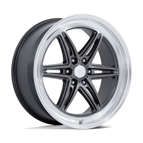 American Racing AR953 Groove 6 Drag Anthracite w/ Diamond Cut Lip