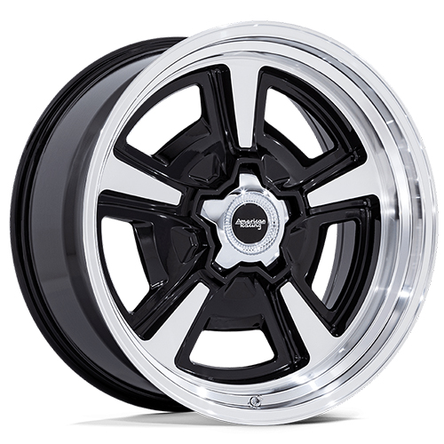 American Racing Forged Marauder VN517 Gloss Black Machined W/ Diamond Cut Lip