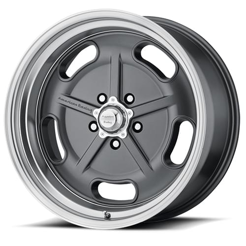 American Racing Salt Flat VN511 Gray W/ Diamond Cut Lip - Part Number VN51128012400 American Racing Salt Flat VN511 Gray W/ Diamond Cut Lip Photo