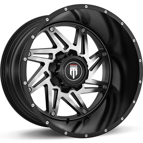 American Truxx Warrior AT165 Black W/ Machined Face Photo