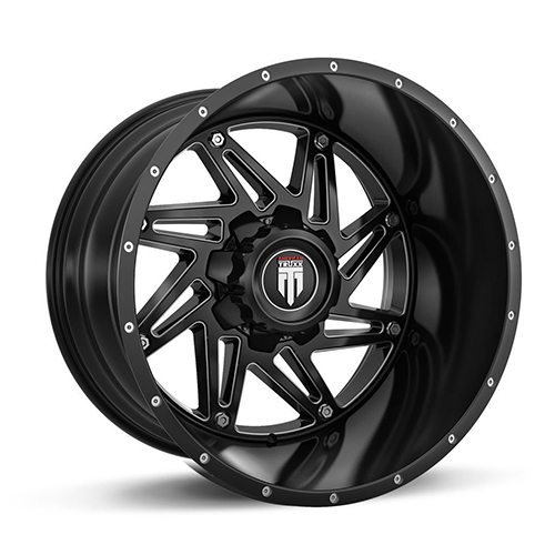 American Truxx Warrior AT165 Black W/ Milled Spokes Photo