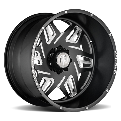 American Truxx Forged Orion ATF1908 ATF1908 Matte Black Milled - Part Number ATF1908-22270-44M American Truxx Forged Orion ATF1908 ATF1908 Matte Black Milled Photo