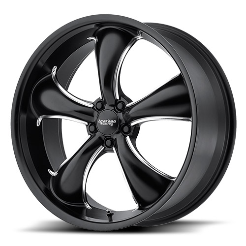 American Racing TT60 AR912 Satin Black W/ Milled Spokes - Part Number AR91229552942 American Racing TT60 AR912 Satin Black W/ Milled Spokes Photo