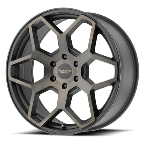 American Racing AR916 Satin Black Machined W/ Tinted Clear Photo