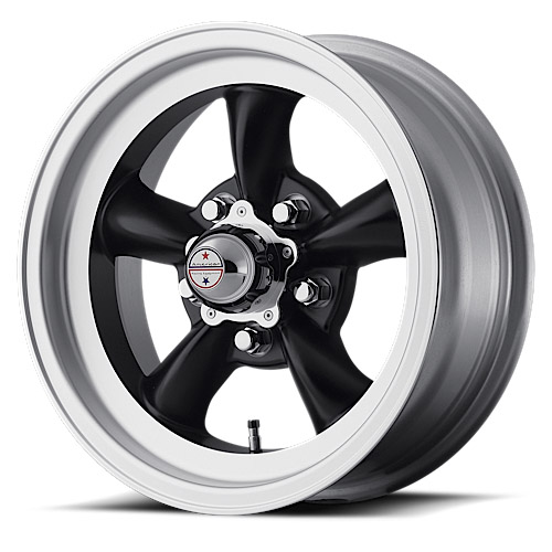 American Racing Torq Thrust D VN105 Satin Black Machined - Part Number VN1055461B American Racing Torq Thrust D VN105 Satin Black Machined Photo