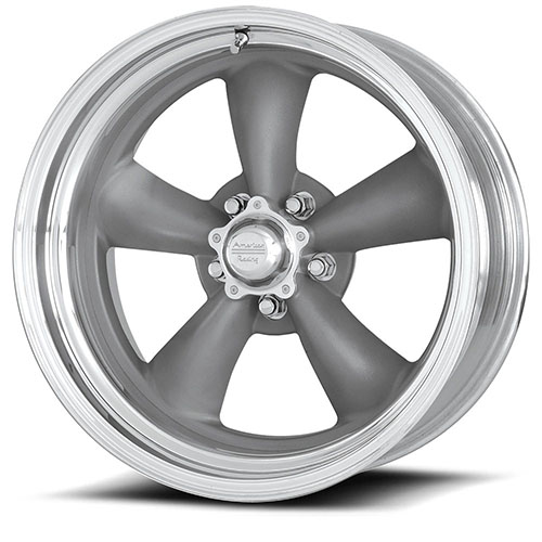 American Racing Forged Torq Thrust II VNCL205 Gray W/ Polished Barrel Photo