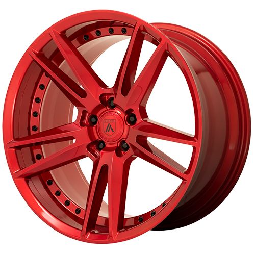 Asanti Black Label ABL-33 Reign Candy Red - Part Number ABL33-20905235RD Asanti Black Label ABL-33 Reign Candy Red Photo