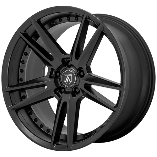 Asanti Black Label ABL-33 Reign Satin Black - Part Number ABL33-20055638SB Asanti Black Label ABL-33 Reign Satin Black Photo