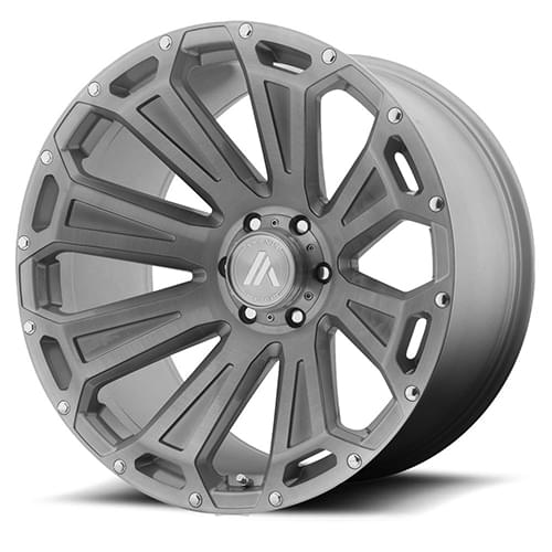 Asanti Offroad AB813 Titanium Brushed - Part Number AB813-201261TB40N Asanti Offroad AB813 Titanium Brushed Photo