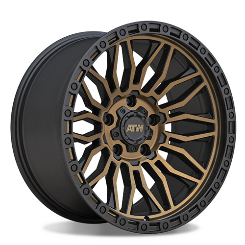 ATW Offroad Nile Matte Machined Bronze W/ Satin Black Lip - Part Number WATWNIL2106601 ATW Offroad Nile Matte Machined Bronze W/ Satin Black Lip Photo