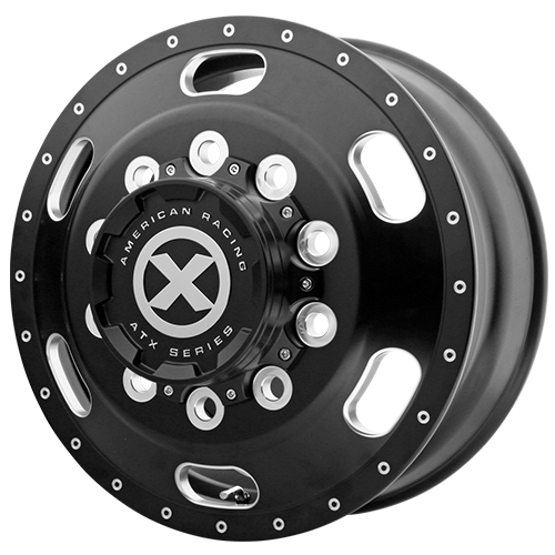 ATX Series AO402 Indy Satin Black Milled - Part Number AO40224510903 ATX Series AO402 Indy Satin Black Milled Photo