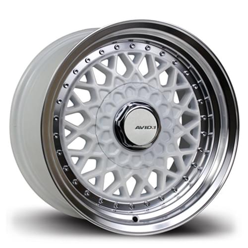 Avid 1 AV-05 White W/ Polished Lip - Part Number AV051580MA20WH Avid 1 AV-05 White W/ Polished Lip Photo