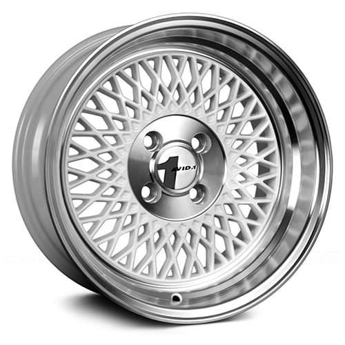 Avid 1 AV-18 White W/ Machined Lip - Part Number AV1815804C25WH Avid 1 AV-18 White W/ Machined Lip Photo