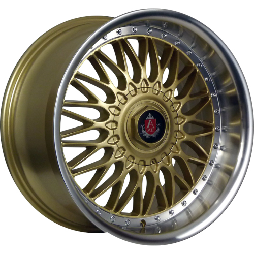 Axe EX10 Gold W/ Polished Lip - Part Number 818BLNK40EX10GP-5x4.25 Axe EX10 Gold W/ Polished Lip Photo