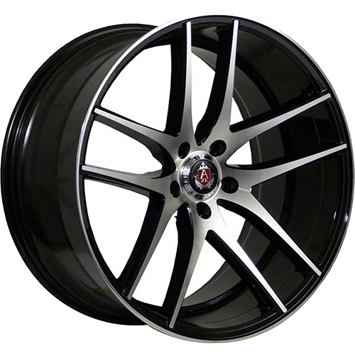 Axe EX19 Gloss Black Machined Face - Part Number 9519BLNK40EX19BM-5x112 Axe EX19 Gloss Black Machined Face Photo