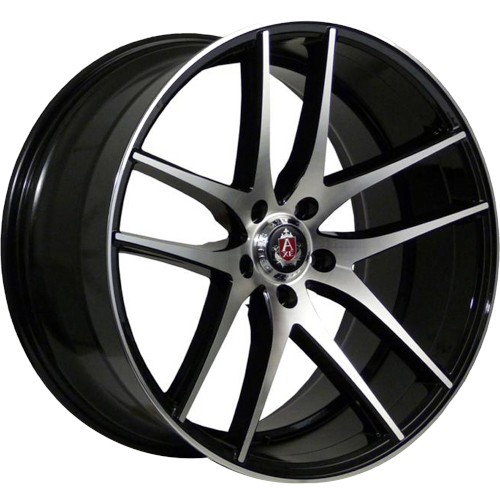 Axe EX19 Gloss Black W/ Machined Face Barrel - Part Number 9519BLNK40EX19GB-5x112 Axe EX19 Gloss Black W/ Machined Face Barrel Photo