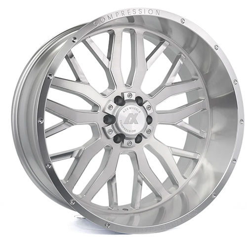 Axe Off-Road 1.1 Silver Brushed W/ Milled Lip - Part Number 22128180-44AX1SM Axe Off-Road 1.1 Silver Brushed W/ Milled Lip Photo
